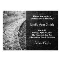 Forest Path Bridal Shower Invitations