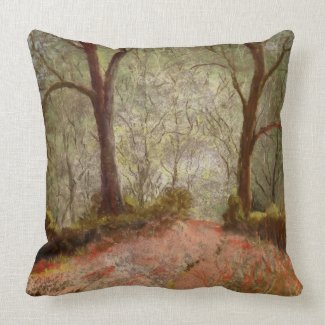 Forest path mojo custom piloow pillows