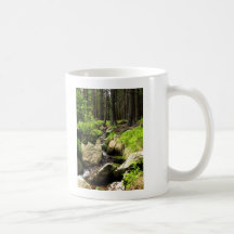 forest stream mugs