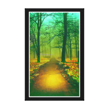 Forest   Stretched Canvas Print