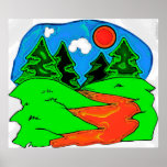 Forest Trail Posters