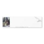 forest "troll" in the snow #2 bumper stickers