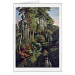 Forest With Deer Creek By Gustave Courbet cards