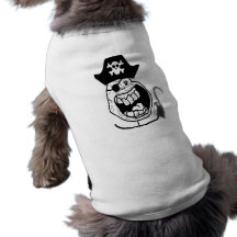 Forever Alone Pirate Comic Face Dog Tshirt