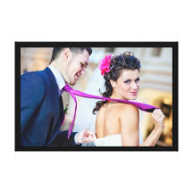 Forever and ever! stretched canvas print