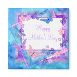 forever butterflies-Happy Mother's Day-2 Magnets