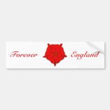 Forever England Bumper Sticker