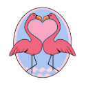 Forever Flamingos photo sculptures