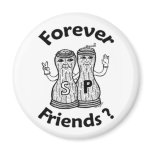 Forever Friends round magnet