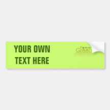 FOREVER GREEN BUMPER STICKERS