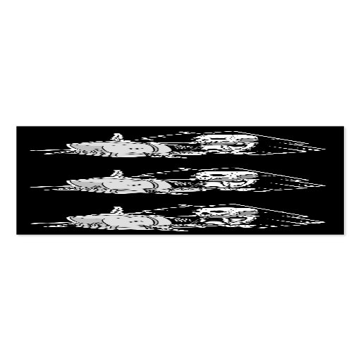 forever skeleton on hold tech support bookmark business card templates