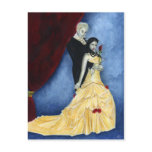 Forever vampire couple Postcard