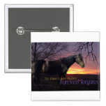 ForeverMorgans Bright Future Morgan Horse Pinback Buttons