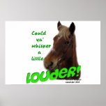 ForeverMorgans  Funny Horse Whisper  Poster