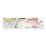 Forex - Canadian and Euro currency pair with calcu Bumper Stickers