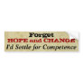 Forget Hope and Change