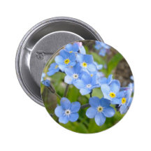 Forget Me Not Button