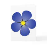 Forget me not card