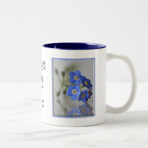 Forget Me Not Coffee Mugs