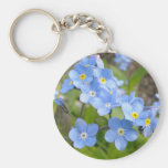 Forget Me Not Keychain