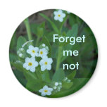 Forget me not Magnet
