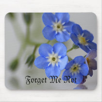 Forget Me Not Mouse Pads