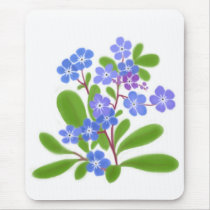 Forget Me Not Mousepad