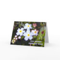 Forget Me Nots 1 Greeting Card