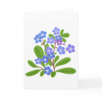 Forget Me Nots Card