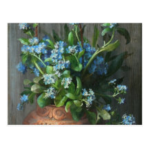 Forget-Me-Nots - 	Marie Nyl-Frosch Postcards