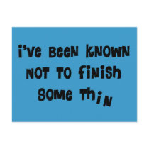 Forget People Funny Gifts Post Cards