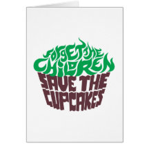 Forget the Children - Green+Dark Chocolate Cards
