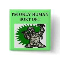 forgive me  i'm only human pinback buttons