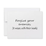 Forgive Your Enemies Custom Invitations