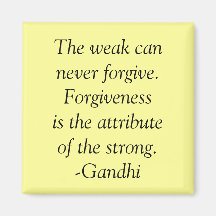 forgiveness quote fridge magnet