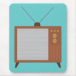 Forgotten Entertainment - Retro TV (turquoise) Mousemat
