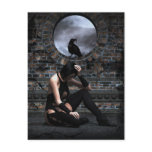 Forgotten Soul Gothic Art  Postcard