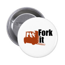 Fork Lift LoL Pinback Buttons