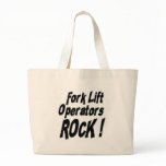 Fork Lift Operators Rock! Tote Bag