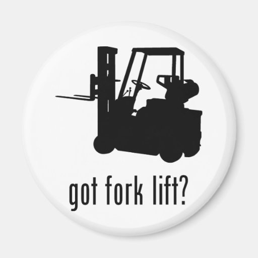 Forklift Refrigerator Magnets