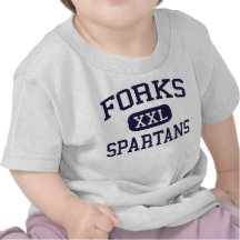Forks - Spartans - High School - Forks Washington T Shirts