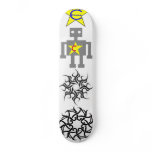 form of the robot skateboards