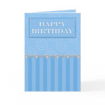 Formal Birthday Card