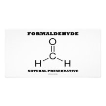 Formaldehyde Natural Preservative (Molecule) Photo Cards
