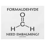 Formaldehyde Need Embalming? (Chemistry Humor) Flyer