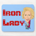 Former British Prime Minister Iron Lady THATCHER mousepads