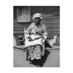 Former Slave Portrait, 1930s postcards