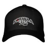 Formula412 - Rocker Logo Cap - BLK embroidered hats