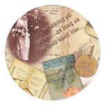 Forsaking All Others Wedding Seal Sticker