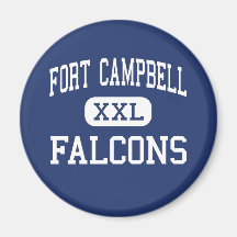 Fort Campbell - Falcons - High - Fort Campbell Fridge Magnets